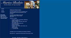 Desktop Screenshot of mariesbedste.antik-i.com